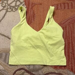 Lululemon Faded Zap Align Tank Size 4